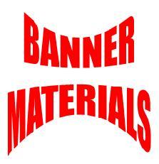 Banner Materials